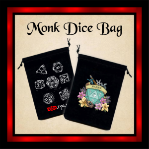 Monk Dice Bag