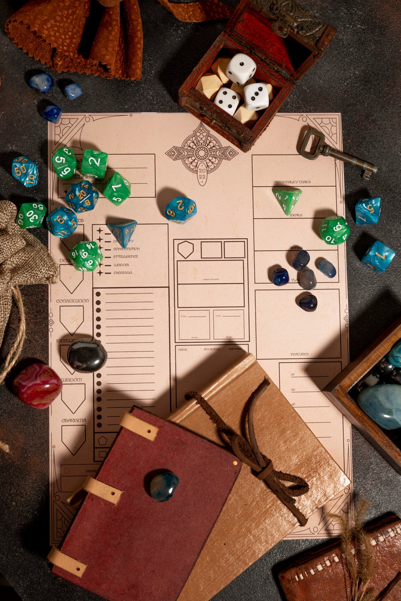 top-view-beautiful-rpg-still-life-items-(1)